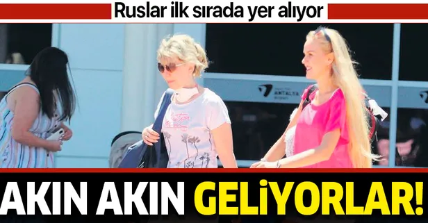 Antalya’ya gelen turist sayısı 2.4 milyona yaklaştı