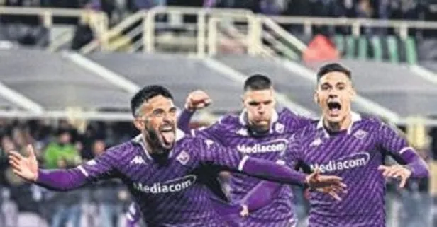 Fiorentina bileti uzatmada kaptı