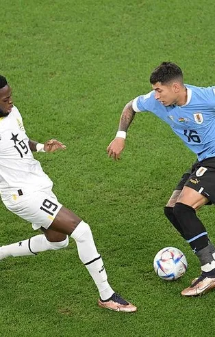 Galibiyet yetmedi! Gana 0-2 Uruguay | MAÇ SONUCU