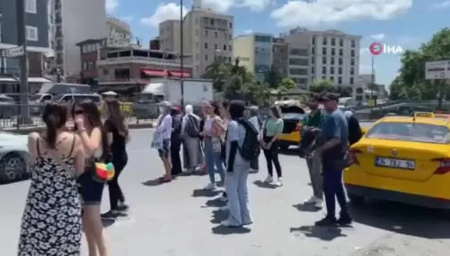 Yenikapı’da metro arızalandı vatandaş isyan etti: İstanbul'da metro Taksim'e kadar!