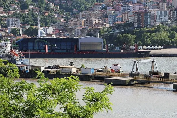Ukrayna'nın Mariupol Limanı'ndan Türk kuru yük gemisi Zonguldak Limanı'na ulaştı-4