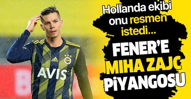 Fenerbahçe’ye Miha Zajc piyangosu! Fortuna Sittard resmen istedi...