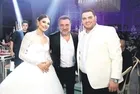 Oktay Kaynarca, iş insanı Tahir Kıran'ın oğlu Turgut ve Melisa Kıran'ın düğününe katıldı