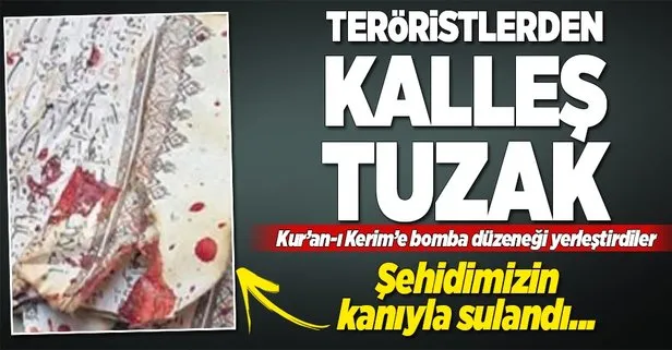 Teröristlerden kalleş tuzak