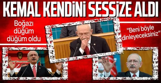 CHP Genel Başkanı Kemal Kılıçdaroğlu’nun zor anları: Sesi kısıldı, konuşamadı
