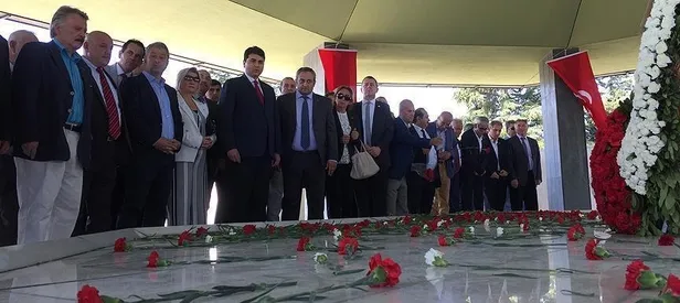 Menderes, Zorlu ve Polatkan anıt mezarda anıldı
