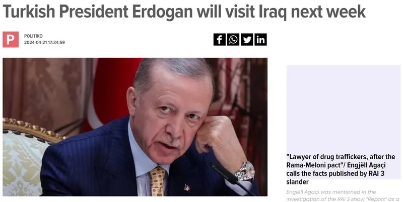 Başkan Erdoğan’ın Bağdat ziyareti dünya basınında! ABD işgalinden sonra yeni başlangıç: Irak’ta İran nüfuzuna karşı hamle-5