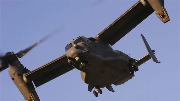 Japonya ve ABD arasında 'matara' krizi! Amerika'ya ait Osprey helikopterinden su matarası yerleşim yerine düştü-1