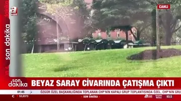 Beyaz Saray'da silah sesleri!
