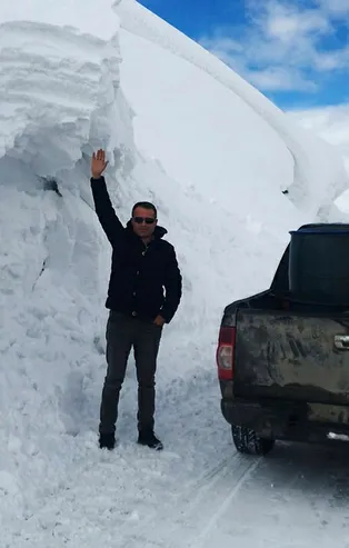 Muş'ta kar kalınlığı 5 metre!