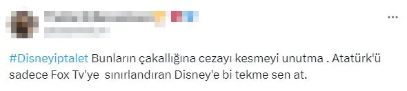 1690993828800.jpg Ermeni lobisine boyun eğip 'Atatürk' dizisini yayından kaldıran Disney'den gelen tepkilere Fox kılıfı-14