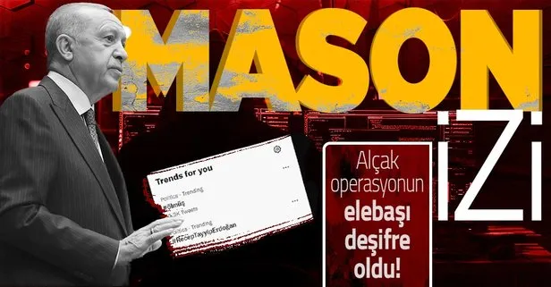 Başkan Erdoğan’a karşı başlatılan provokasyonun perde arkası ortaya çıktı: ’Büyük Mason Locası’ bağlantısı!