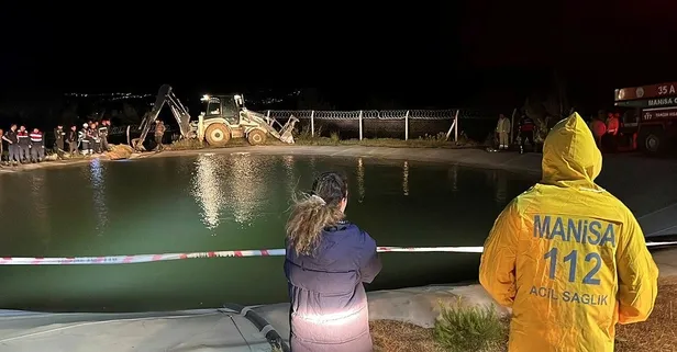 Manisa'da yürek yakan olay! Yangın söndürme göletine giren kardeşler öldü