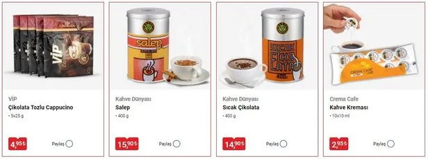 BİM 2 Şubat 2021 Salı aktüel kataloğunda neler var? Yiyecek ve iç giyim