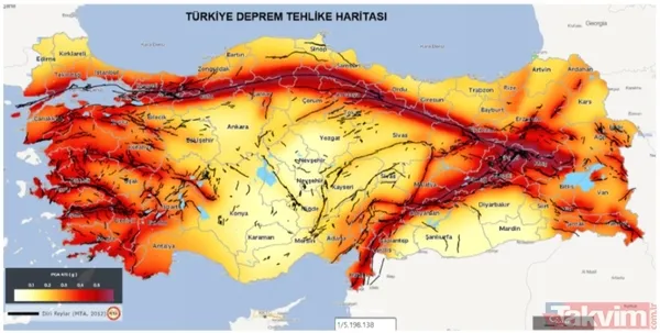 🗺️ Türkiye'de Deprem Riski En Düşük Şehirler Hangileri? Afad Verilerine Göre, Özellikle 4. Ve 5. Derece Deprem Bölgeleri, Sismik Aktivitenin En Düşük Olduğu...