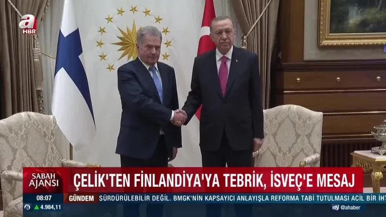 AK Parti Genel Başkan Yardımcısı ve Parti Sözcüsü Ömer Çelik: Finlandiya'yı NATO’ya üyeliği sebebiyle tebrik ediyoruz |Video