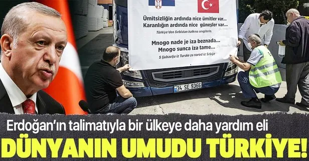 Son dakika: Başkan Erdoğan’ın talimatıyla hazırlanan tıbbi yardım tırı, Sırbistan’ın Sancak Bölgesi’ne doğru yola çıktı