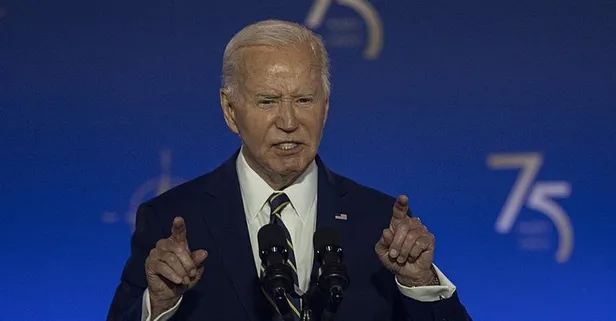 Biden’dan teleprompter kazası: NATO Liderler Zirvesi’ne damga vuran skandal! Kendini kurtarmaya çalıştığı röportaj sonu oldu