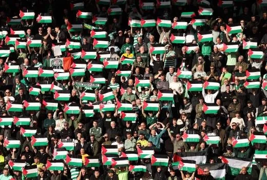 Celtic’ten Filistin’e tam destek!