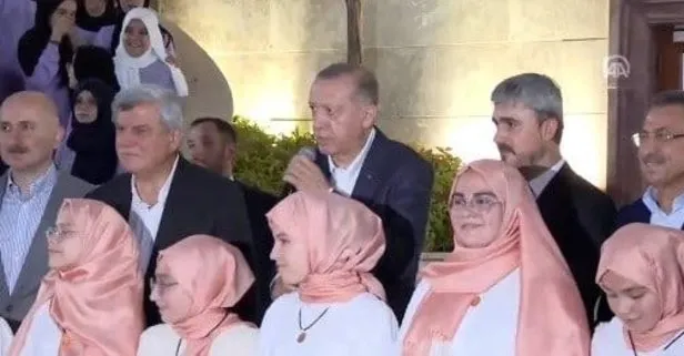 Başkan Erdoğan’dan Müzehhibe Fatma Aydın İmam Hatip Ortaokulu açılışında önemli açıklamalar
