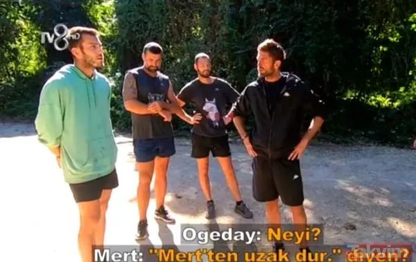 Survivor Mert'e altından kalkamayacağı laflar 'her yerde sevgilin var...' Batuhan'la gırtlak gırtlağa kavga sonrası... - 36