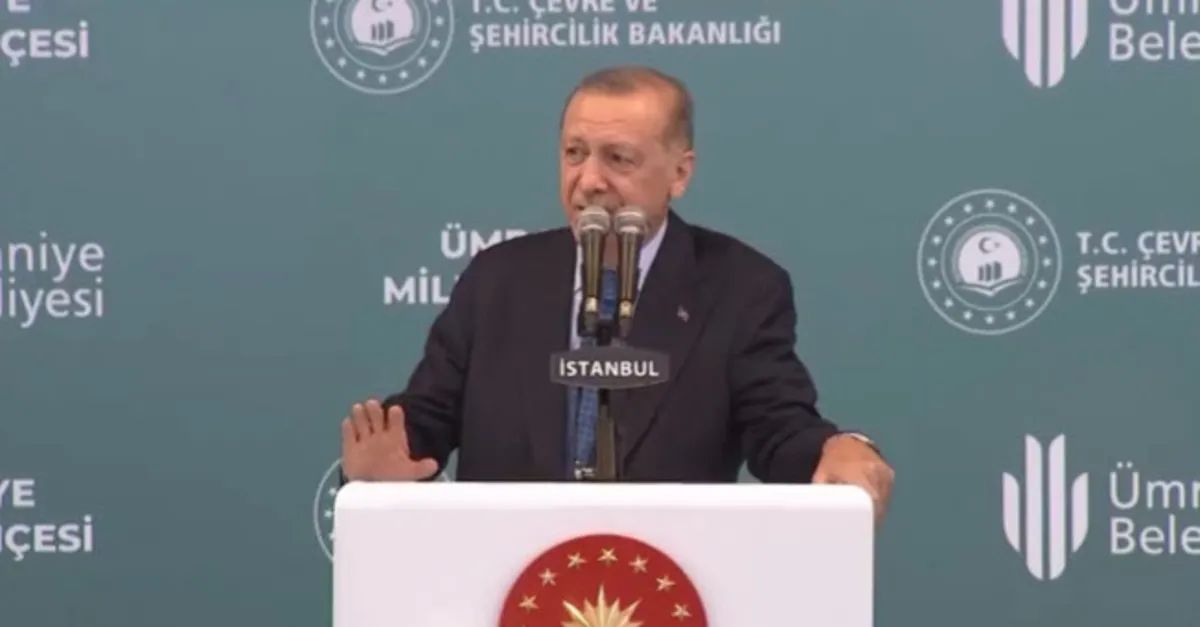 Başkan Erdoğan: Atatürk Havalimanı'nda oluşturacağımız Millet Bahçesi dünyadaki şehir parkları arasında ilk sıralarda yer alacak