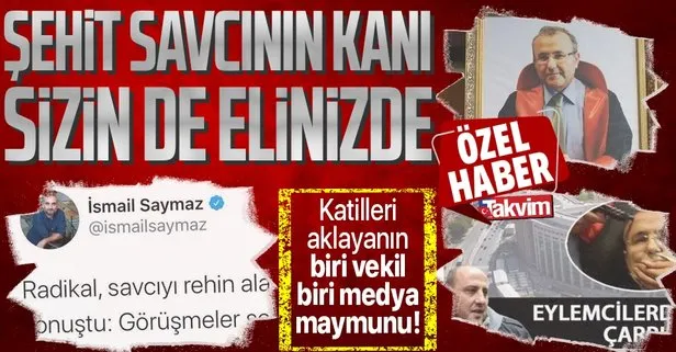 Şehit Cumhuriyet Savcısı Mehmet Selim Kiraz’ın kanı Ahmet Şık ve İsmail Saymaz’ın ellerinde!