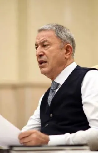 Son dakika: Milli Savunma Bakanı Hulusi Akar başkanlığında video telekonferans toplantısı