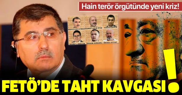 FETÖ’de taht kavgası: Liderlik için birbirlerine girdiler