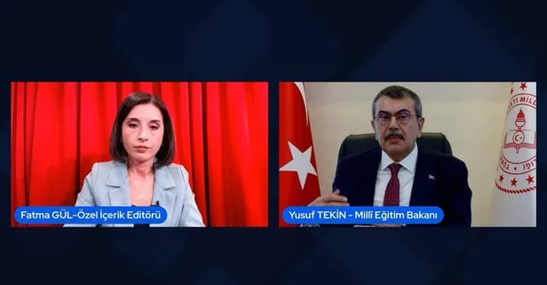 Muhalefetin eğitim sistemini hedef almasına Milli Eğitim Bakanı Yusuf Tekin'den tepki: Çocukların gelecekleriyle oynuyorlar | CHP yandaşı gazeteci Deniz Zeyrek’e tepki: Hukuki süreç başlatıldı