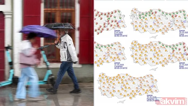 Valilik ve Meteoroloji'den sağanak alarmı: 10 ilde sarı kod verildi! Fırtına o saatlerde kuvvetlenecek! İstanbul'da riskli ilçeler hangileri? - 1