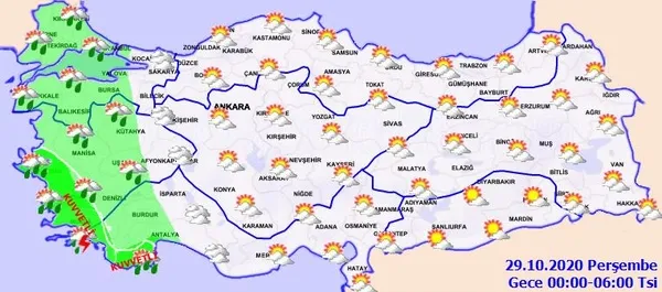 SON DAKİKA: İstanbul'da sağanak yağış etkili oluyor! HAVA DURUMU | 29 Ekim'de hava nasıl olacak?-3