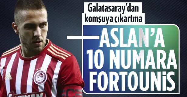 Galatasaray aradığı 10 numarayı komşuda buldu: Aslan Konstantinos Fortounis için komşuya gidiyor