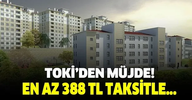 TOKİ'den dar gelirli vatandaşlara konut müjdesi!