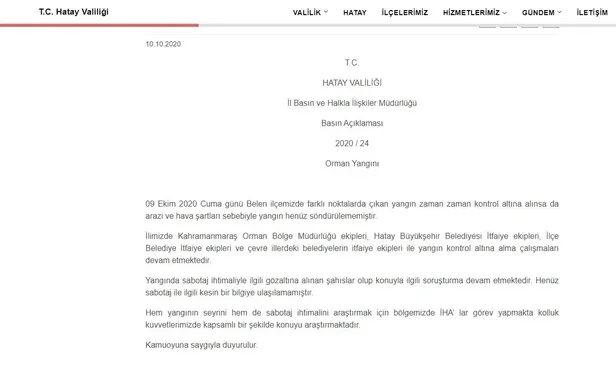 Son dakika: Hatay’daki yangında terör şüphesi: Gözaltına alınanlar var-6