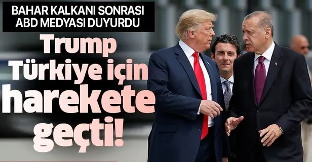 Bahar Kalkanı sonrası Trump Türkiye için harekete geçti!