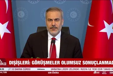 Dışişleri: "Olumsuz sonuçlanmadı"