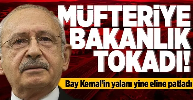 Tokat gibi cevap! Kılıçdaroğlu yalan söylüyor