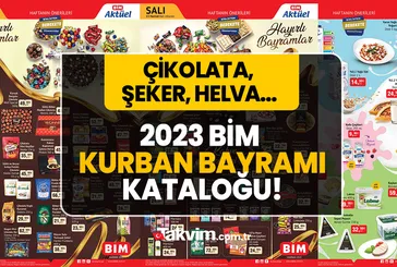 BİM indirimleri başlattı! 13-16 Haziran 2023 BİM aktüel KATALOG! Çikolata 24,50, hurma 37,50, şeker, helva, sütlü tatlı...