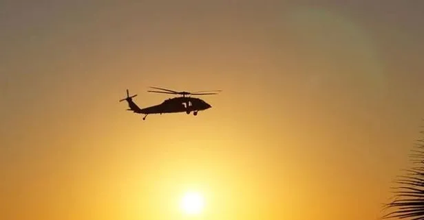Son dakika: ABD’ye ait helikopterler füze saldırısının ardından Bağdat’taki Büyükelçilik kompleksine indi