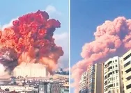 The Economist ve The Simpsonsda yer alan Beyruttaki patlamaya benzer görüntüler kafa karıştırdı