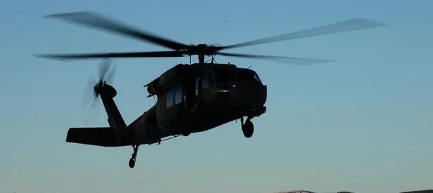 Tunceli’de polis helikopteri düştü