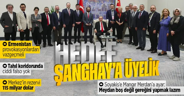 Başkan Erdoğan Özbekistan ziyareti sonrası konuştu: Türkiye, Şanghay İşbirliği Örgütü'ne üye olacak mı?