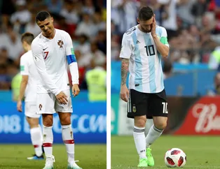 Ronaldo ve Messi aynı gün elendi