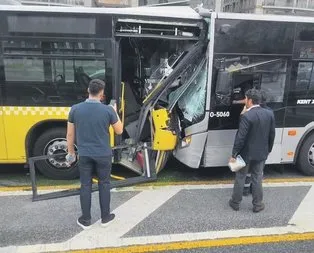 Şoförsüz metrobüs dehşet saçtı