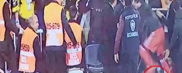 Şenol Güneşin yaralandığı anlar kare kare görüntülendi