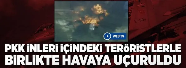 Kuzey Irak'ta PKK hedefleri yerle bir-1