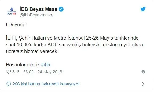İBB açıkladı... İstanbul'da AÖF sınavına girecek öğrencilere ulaşım ücretsiz olacak mı?-4