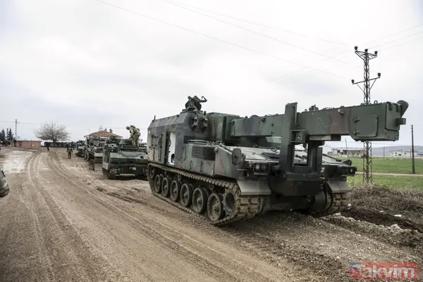 İdlib gerginliği sürerken TSK'dan flaş hamle! Suriye sınırında dikkat çeken hareketlilik - 35