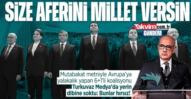 Tarım ve Orman Bakanı Vahit Kirişci’den Turkuvaz Medya’daki zirvede 6+1’li koalisyona sert tepki: Yazıklar olsun! Size aferini bu millet versin